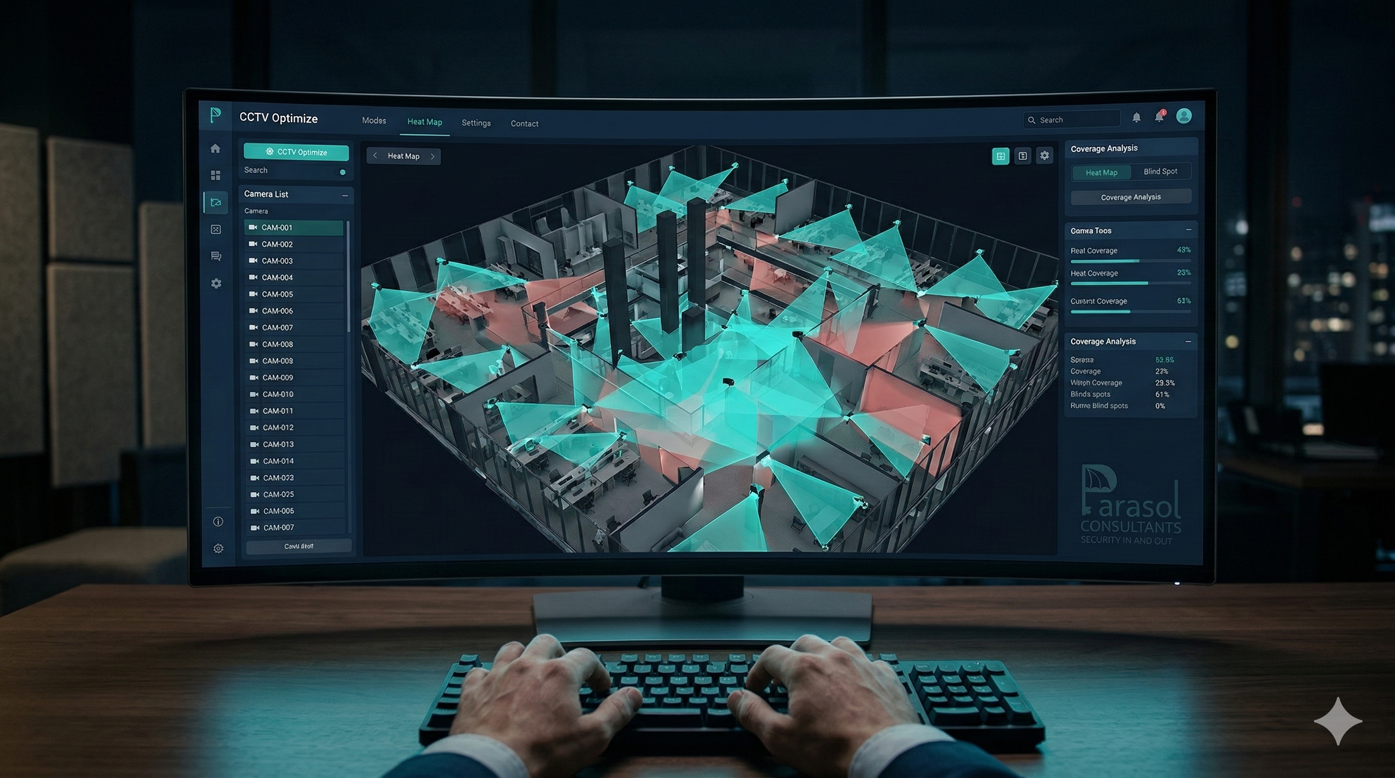 CCTV placement planning review