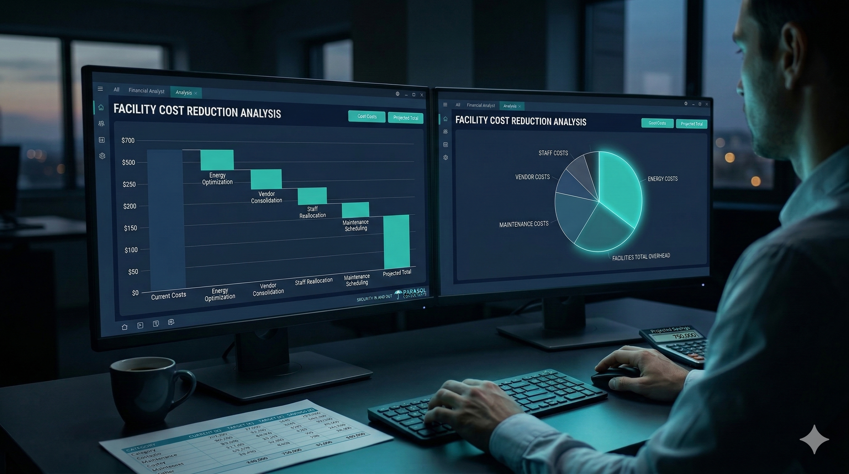 Cost reduction strategy session